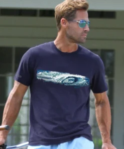 Ocean Soul - Indigo Short Sleeve Pima T-Shirt