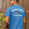 Cuba Libre - Blue Hawaii Dyed Short Sleeve Crewneck T-Shirt