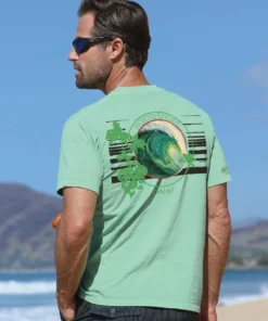 Big Swell - Key Lime Dyed Short Sleeve Crewneck T-Shirt