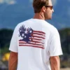 American Pride - White Short Sleeve Crewneck T-Shirt