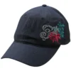 Tribal Pua Honu - Navy Polyester Hat