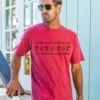 Kokopelli Sol - Paradise Red Dyed Short Sleeve Crewneck T-Shirt