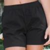 Black Shoreline Twill Shorts