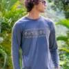 Kokopelli Sol - Smoke Long Sleeve Pima T-Shirt