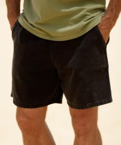 Black Crazyshorts® Twill Shorts
