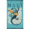 Gecko Watercolor - Microfiber Beach Towel