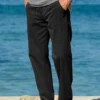 Black Twill Pants