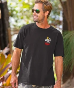 Year Of The Rabbit 2023 - Black Short Sleeve Crewneck T-Shirt -Outlet Tropical T-Shirt Store 826a5eb6 d923 42a5 9fda 9c819f40f87c