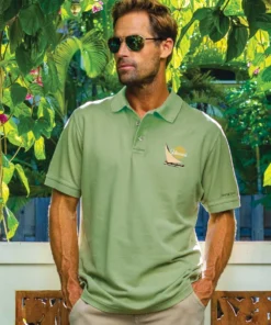 Voyager Sail - Hemp Dyed Short Sleeve Pique’ Polo Shirt