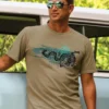 Dragon Crossing - Kona Coffee Dyed Short Sleeve Crewneck T-Shirt