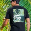 Volkswagen Dream Vacation - Black Short Sleeve Crewneck T-Shirt