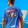 Good Vibrations - Blue Hawaii Dyed Short Sleeve Crewneck T-Shirt
