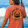 Ring Of Fire Sauce - Chile Dyed Short Sleeve Crewneck T-Shirt