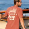 Jeep All American - Chile Dyed Short Sleeve Crewneck T-Shirt