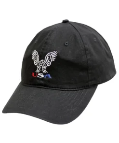 Tribal Eagle - Black Twill Hat