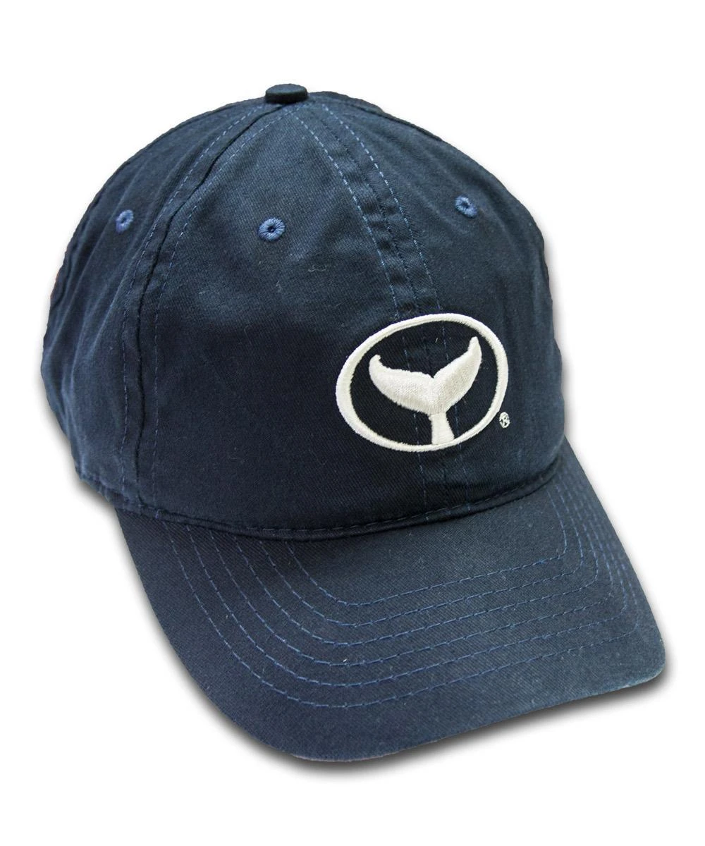 Wyland® Logo - Navy Fitted Twill Hat 1 Wyland® Logo - Navy Fitted Twill Hat