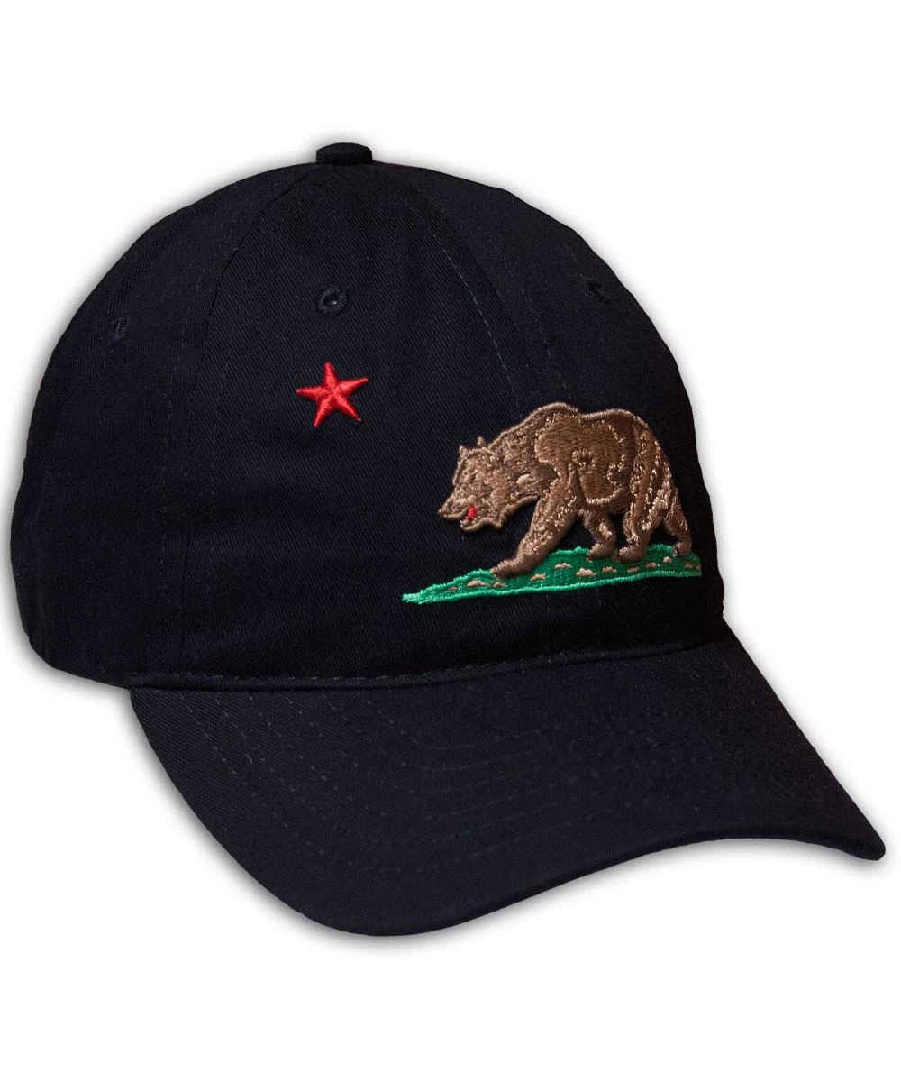 California Flag - Black Twill Hat 1 California Flag - Black Twill Hat